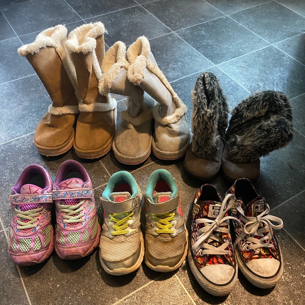 Girls Size 12 Shoe Lot Bundle